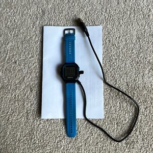 Garmin Forerunner 25. Well used but works great